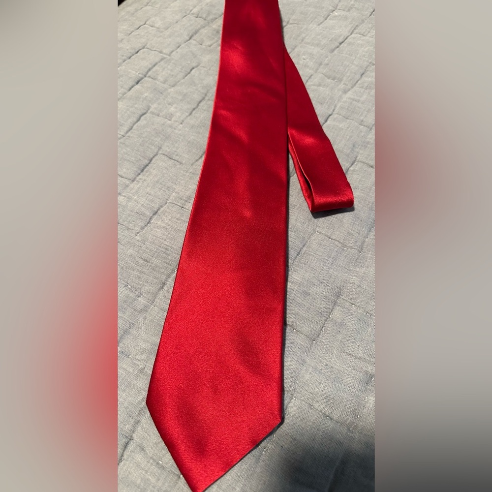 Staford Red Silk Tie